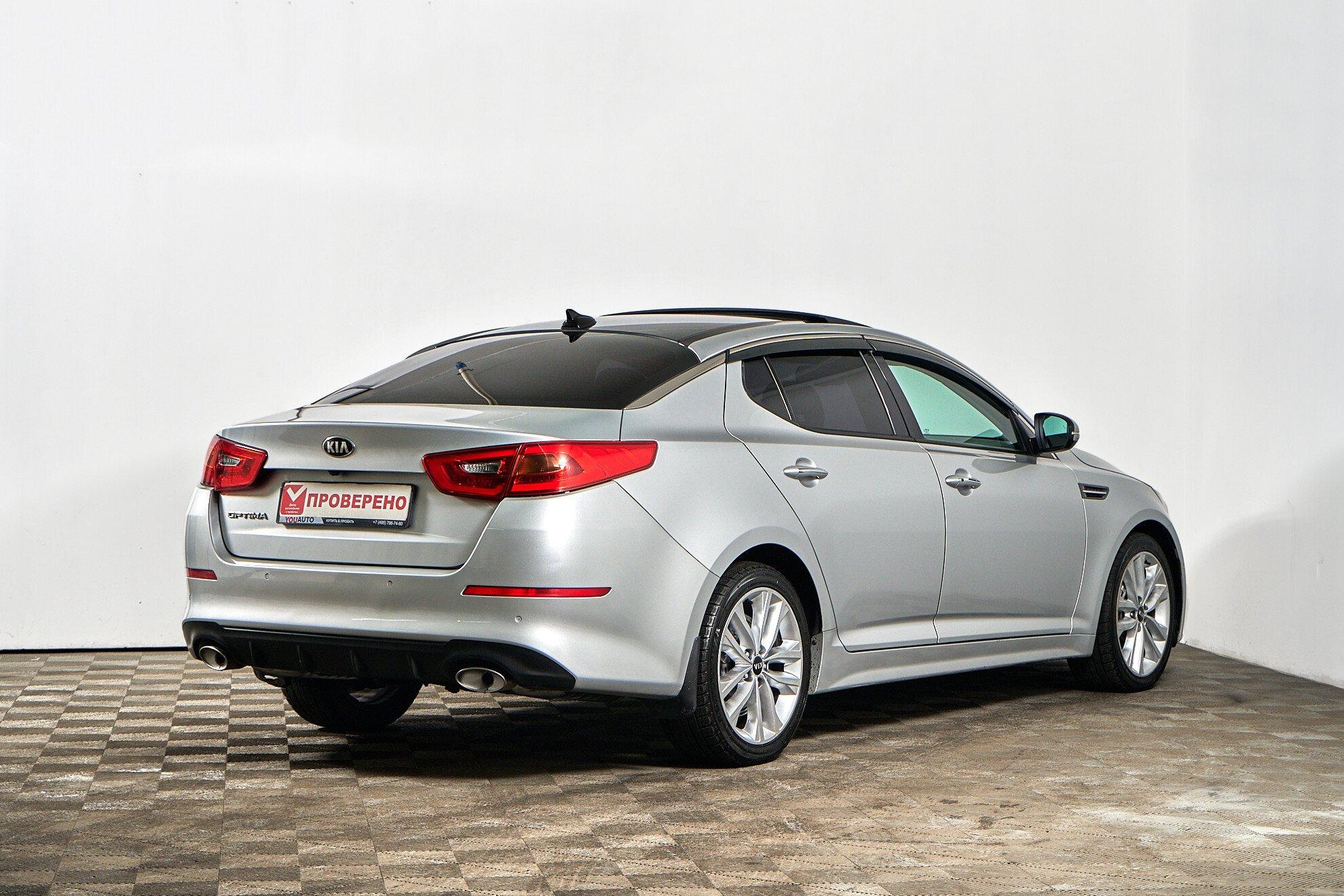 Kia Optima 2014, серебряный
