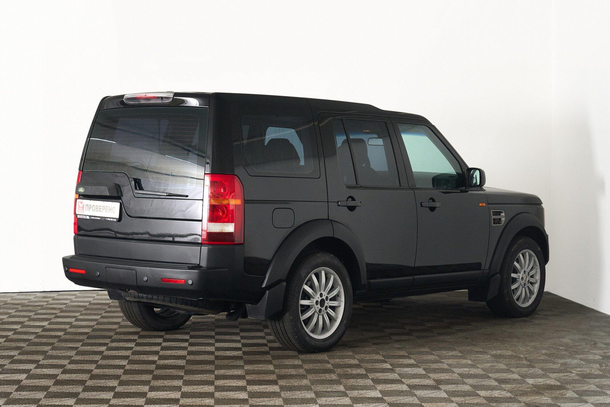 Land Rover Discovery 2006, черный