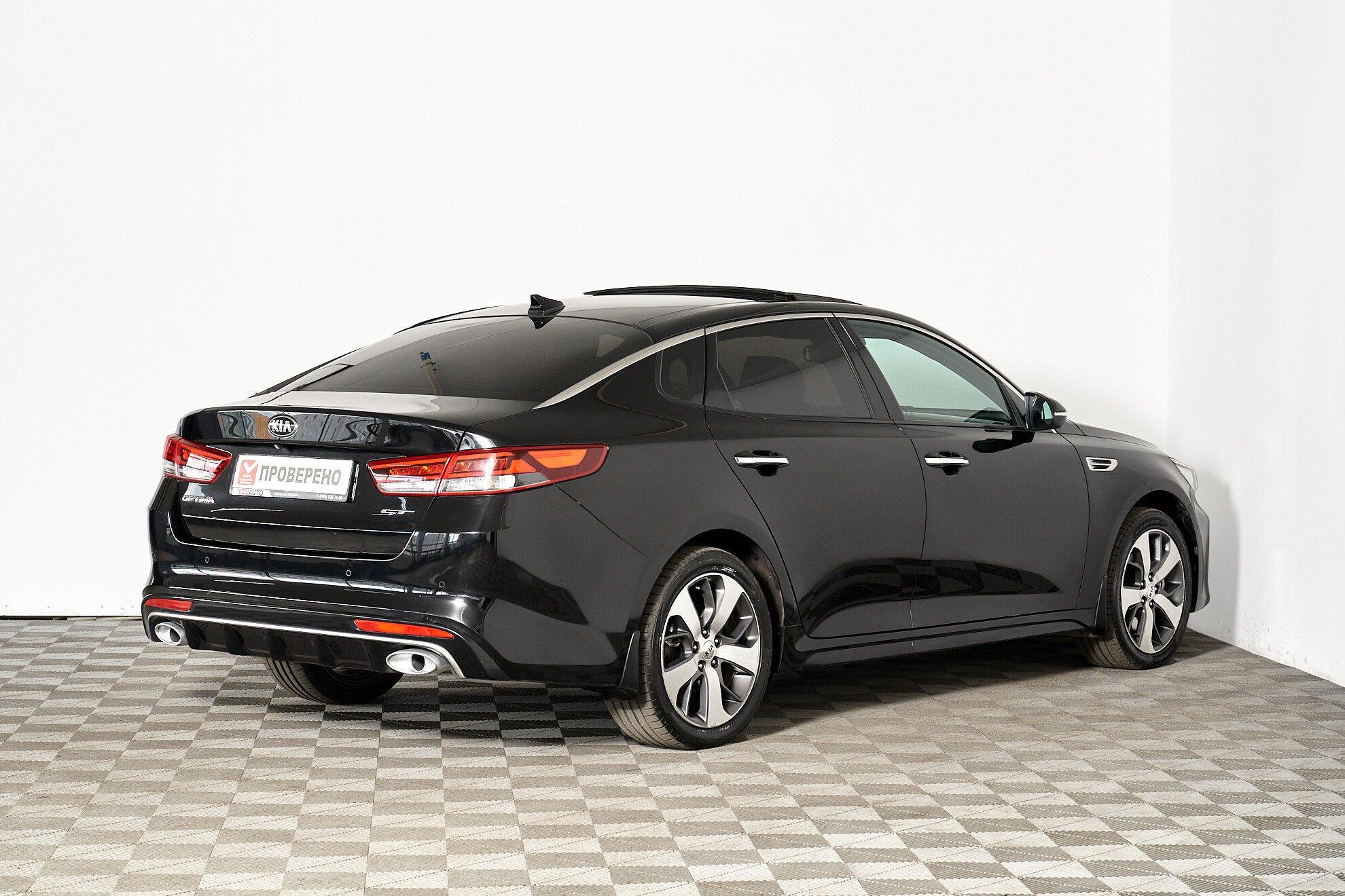 Kia Optima 2016, черный