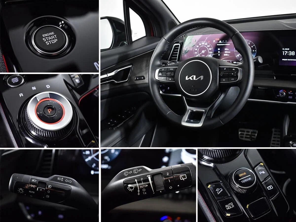 Kia Sportage 2023, красный