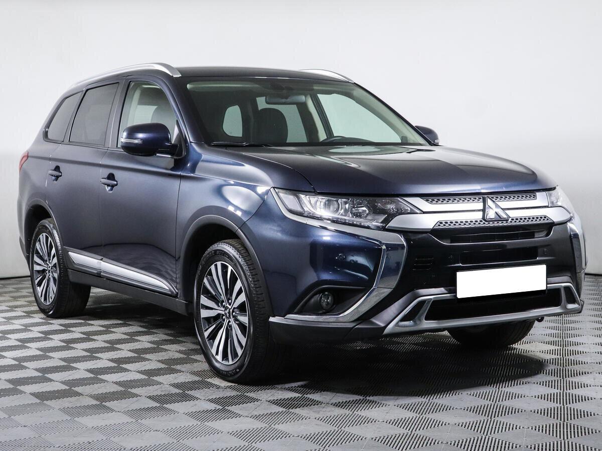 Mitsubishi Outlander 2022, синий