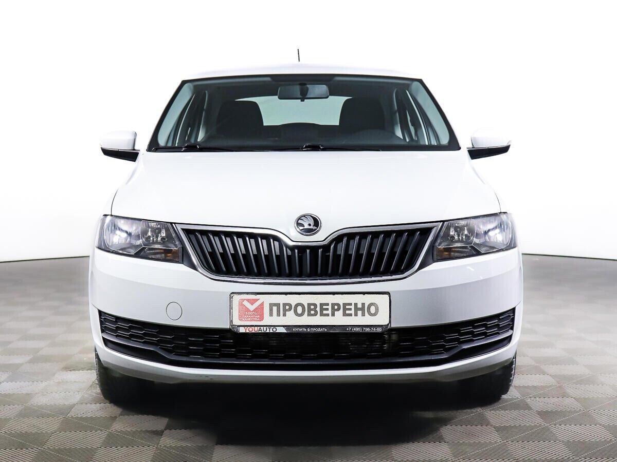 Skoda Rapid 2019, белый