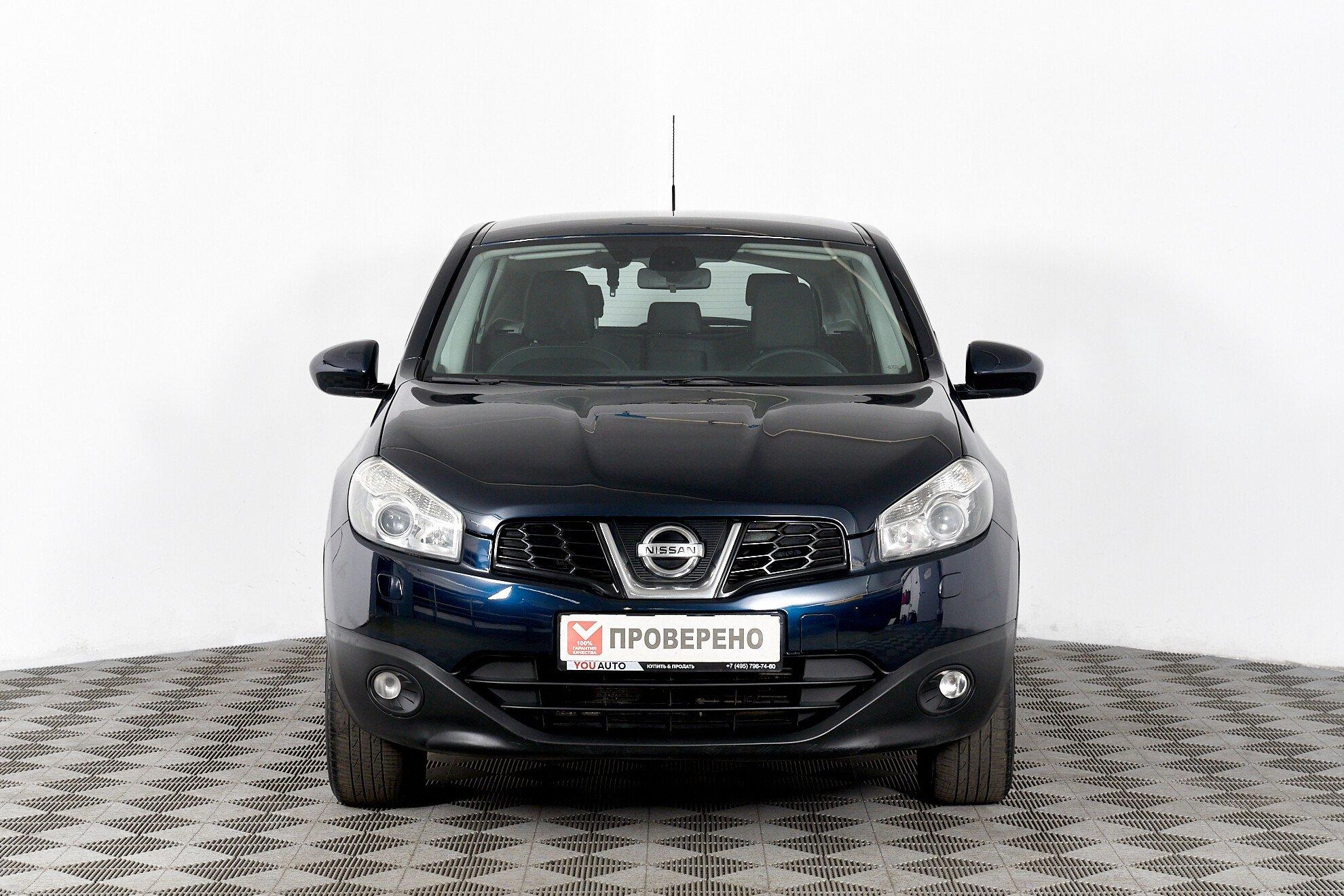 Nissan Qashqai 2012, синий