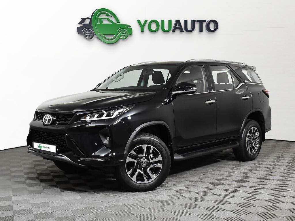Toyota Fortuner 2021, черный