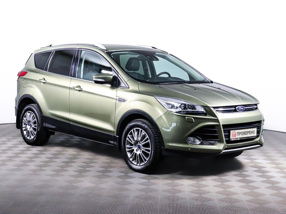 Ford Kuga 2016, зеленый