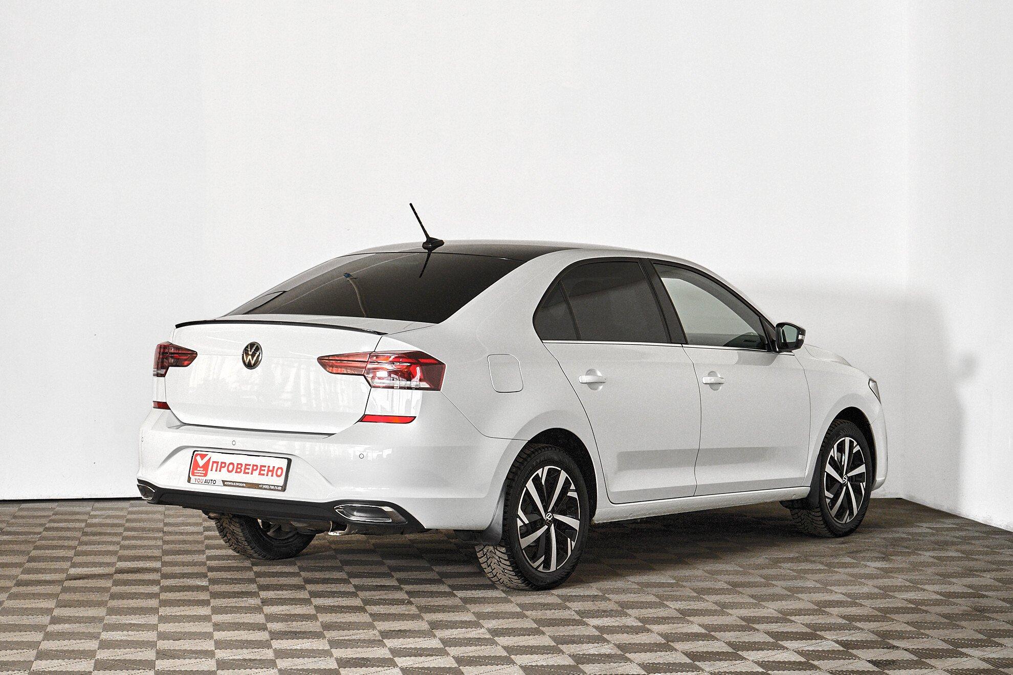 Volkswagen Polo 2021, белый