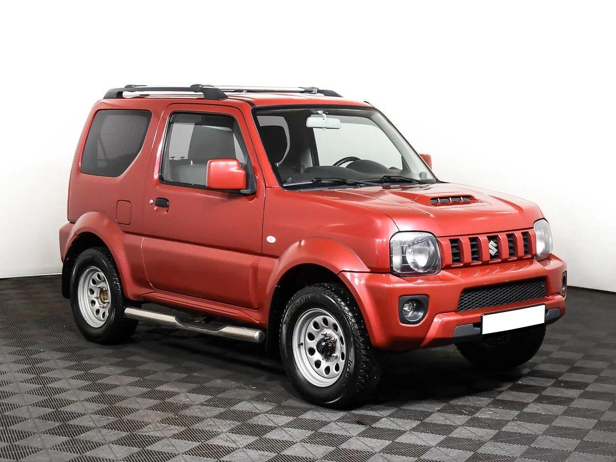 Suzuki Jimny 2013, красный