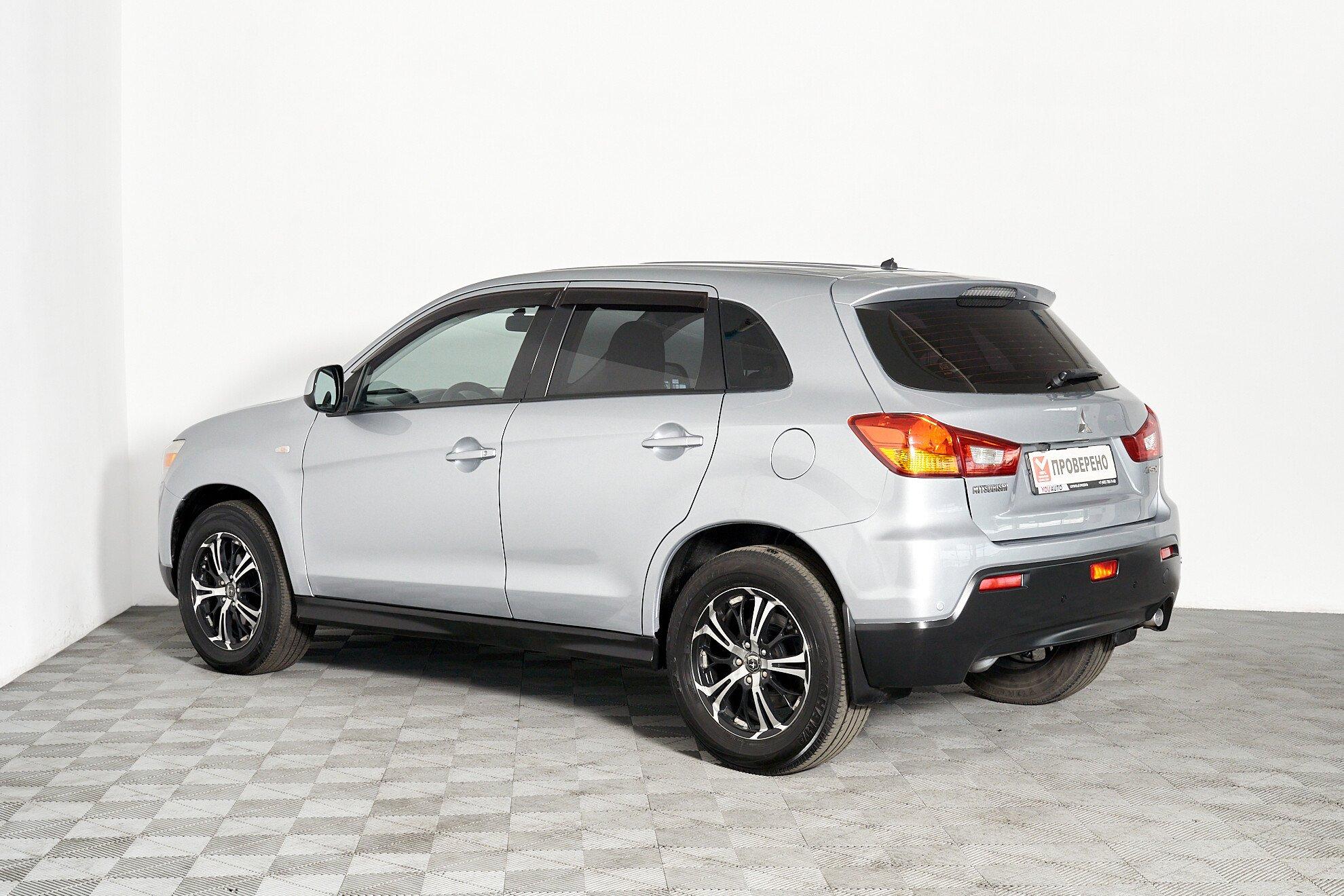 Mitsubishi ASX 2012, серебряный