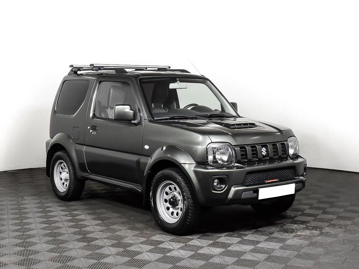 Suzuki Jimny 2014, зеленый