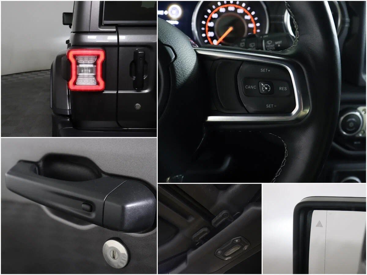 Jeep Wrangler 2021, серый
