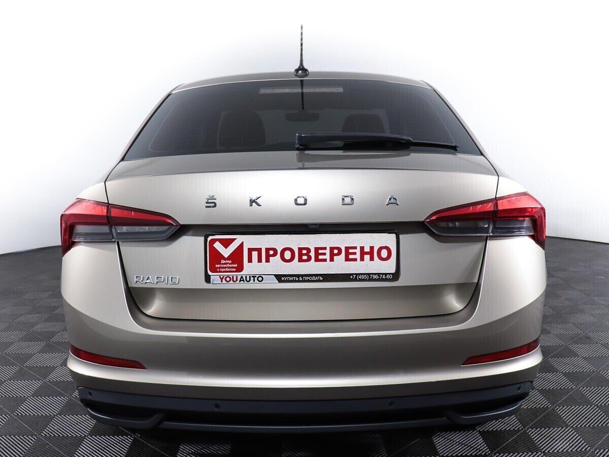 Skoda Rapid 2020, серебряный
