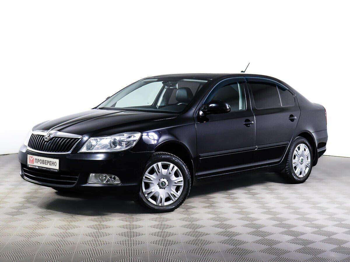 Skoda Octavia 2013, черный