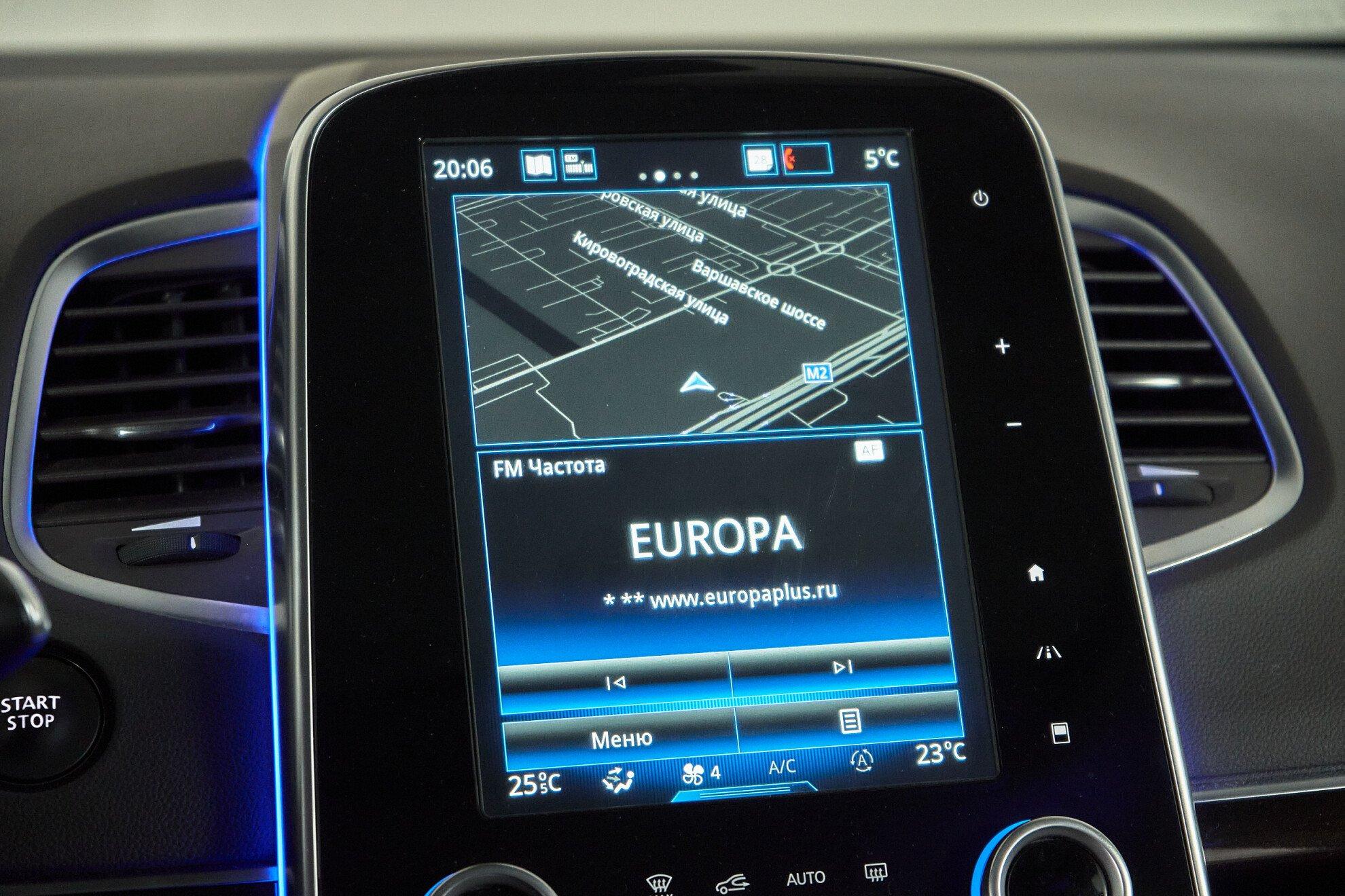 Renault Espace 2018, серебряный