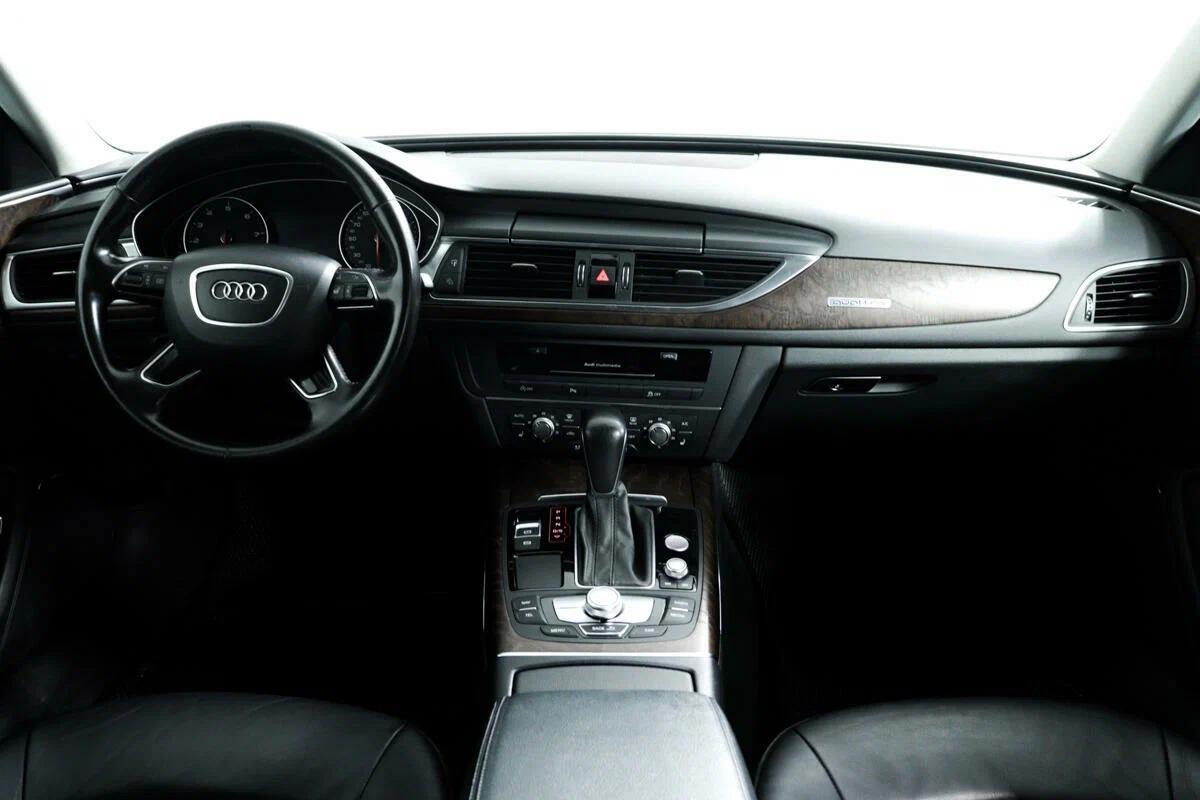 Audi A6 2017, черный