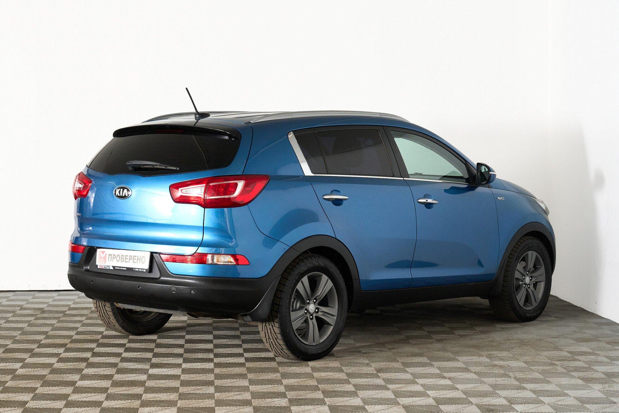 Kia Sportage 2011, синий