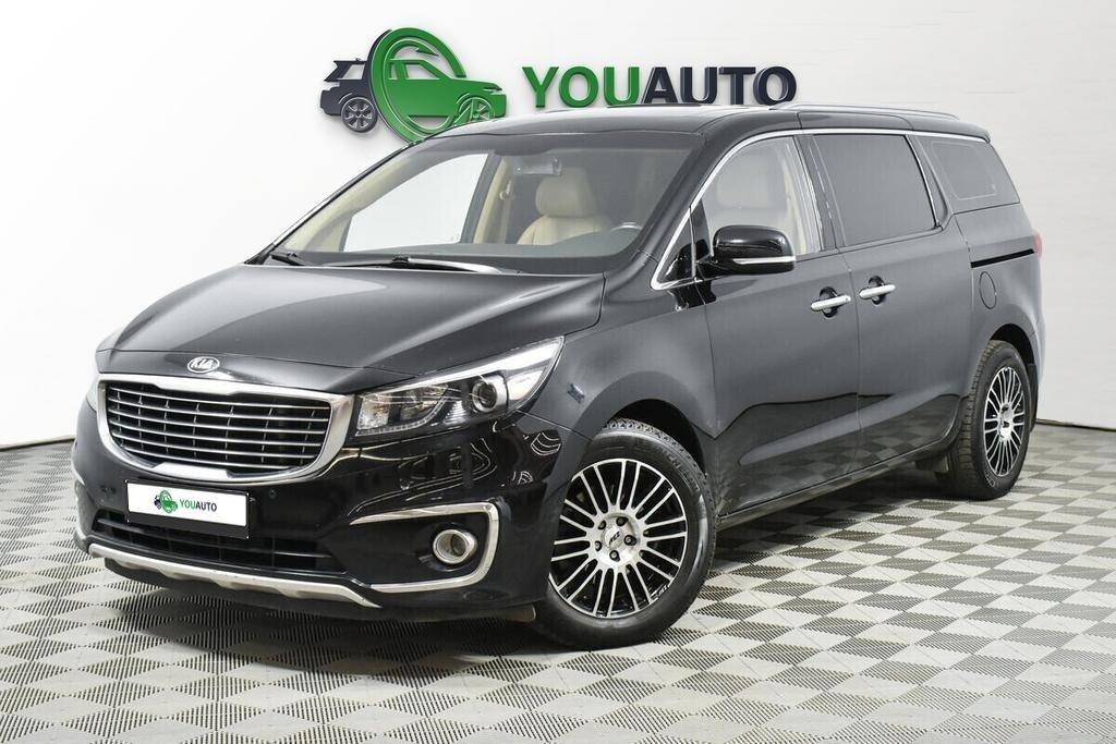 Kia Carnival 2018, черный