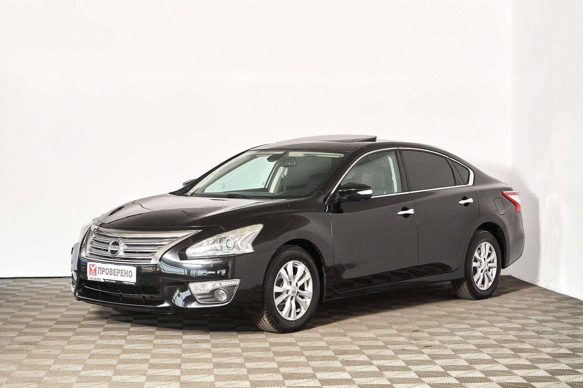 Nissan Teana 2014, черный