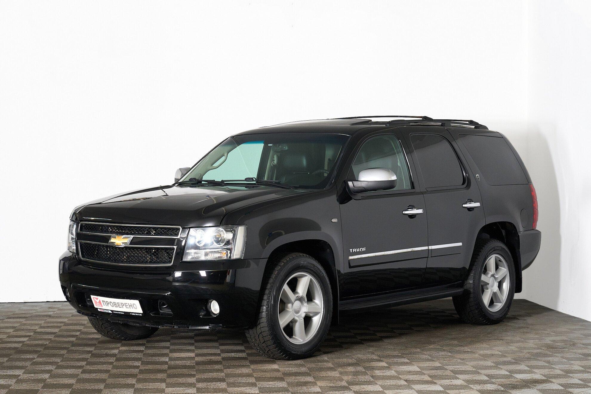 Chevrolet Tahoe 2013, черный