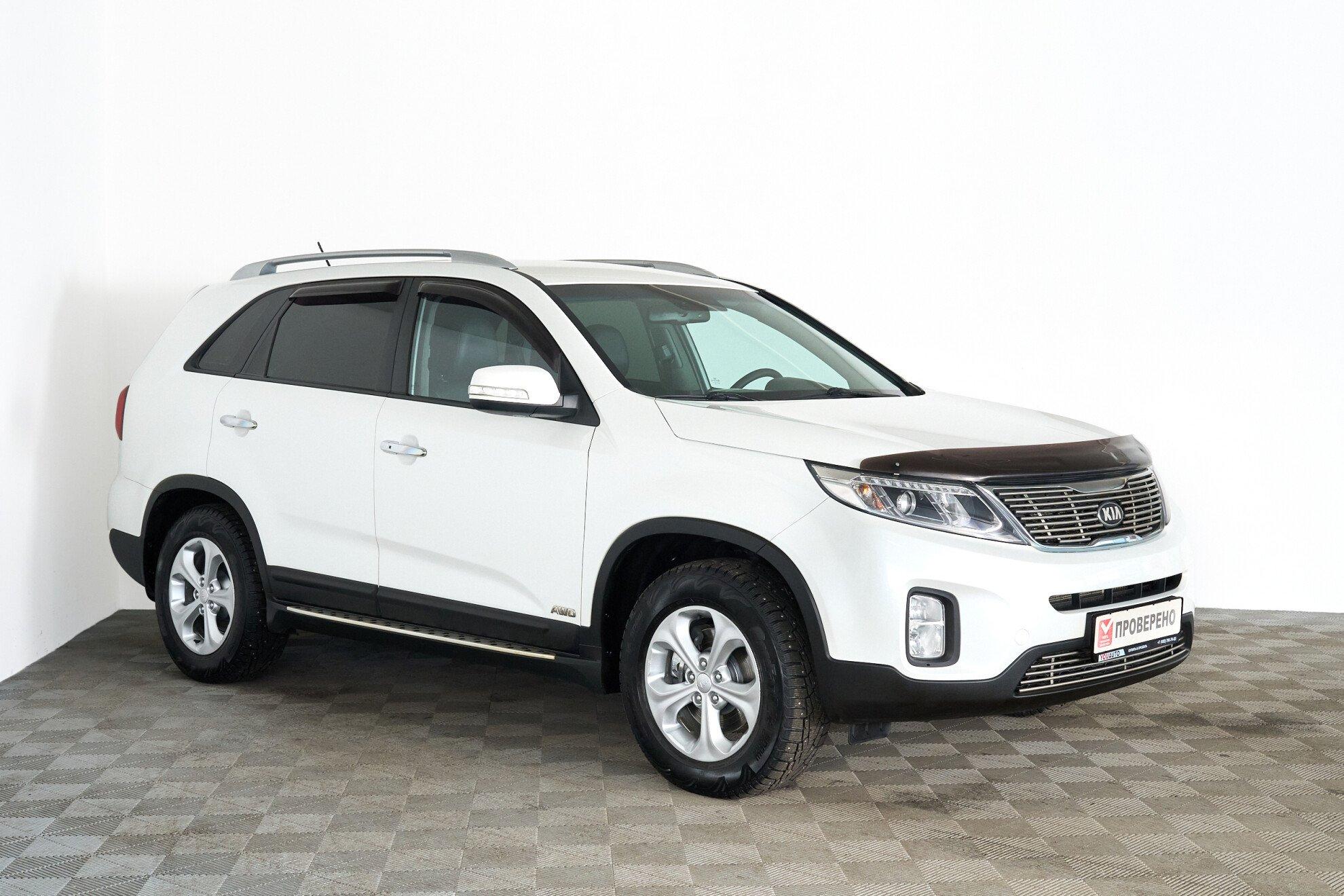 Kia Sorento 2014, белый
