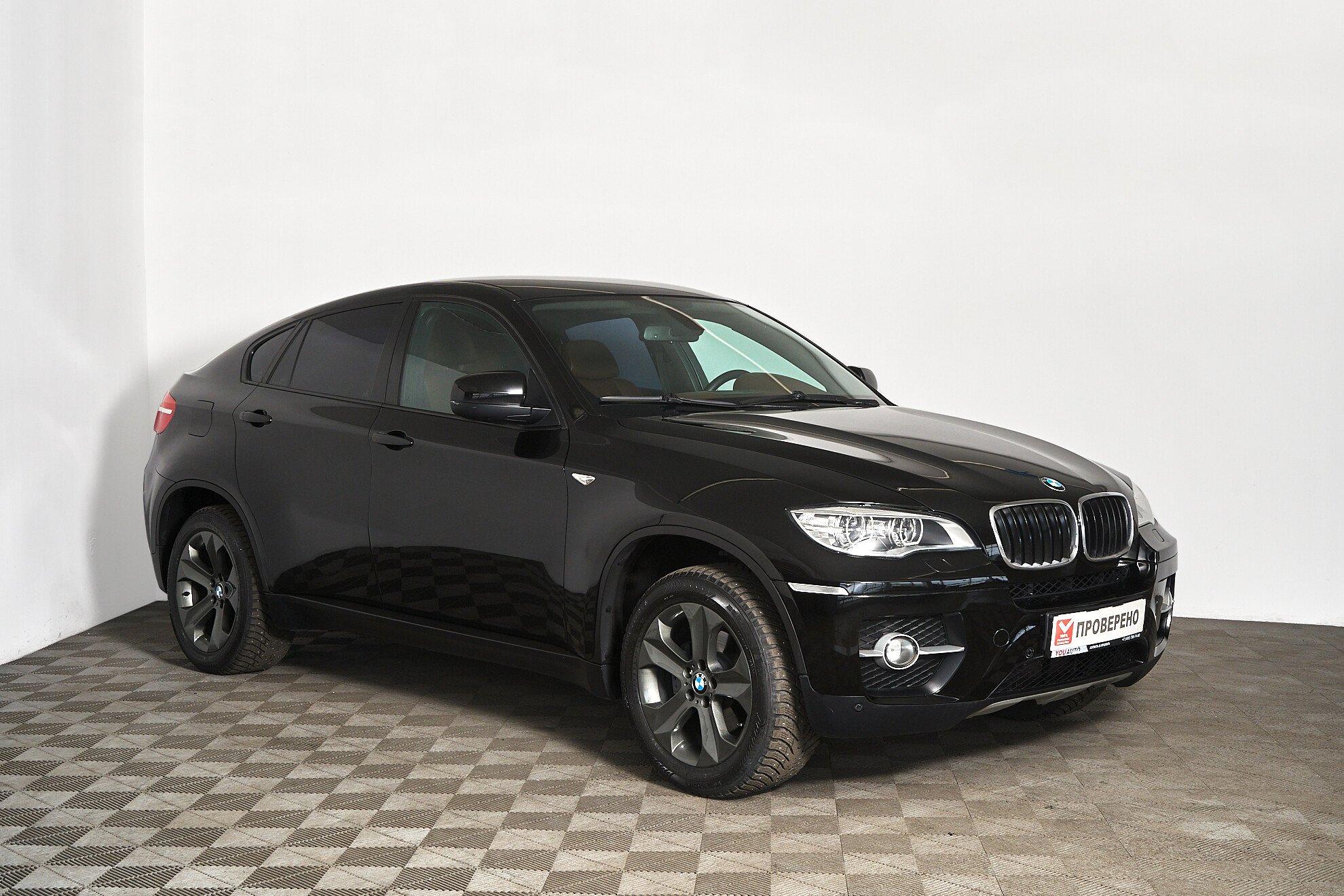 BMW X6 2010, черный