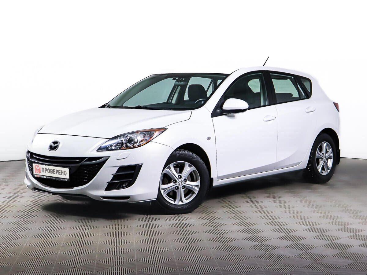 Mazda 3 2013, белый