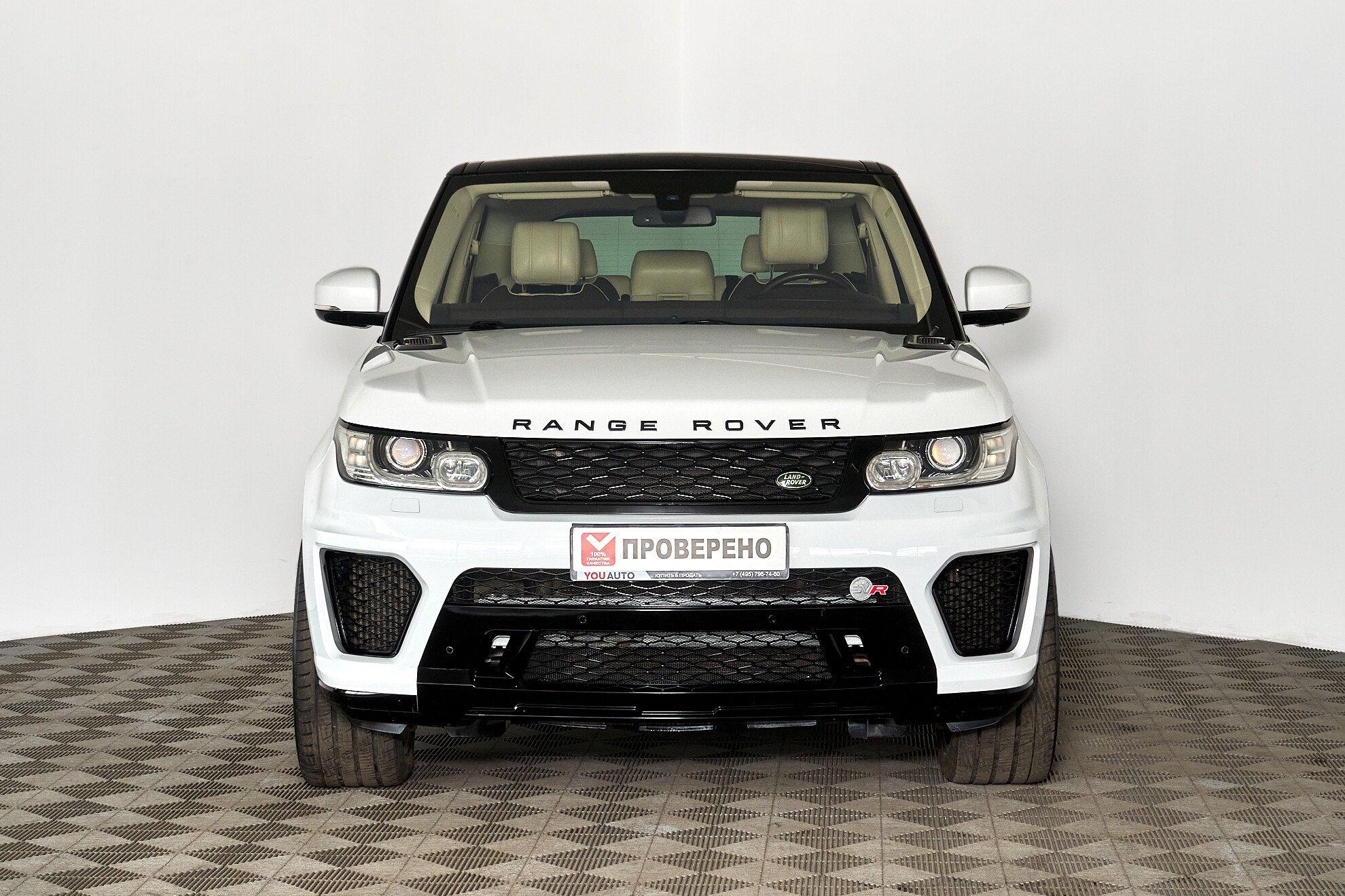 Land Rover Range Rover Sport 2013, белый