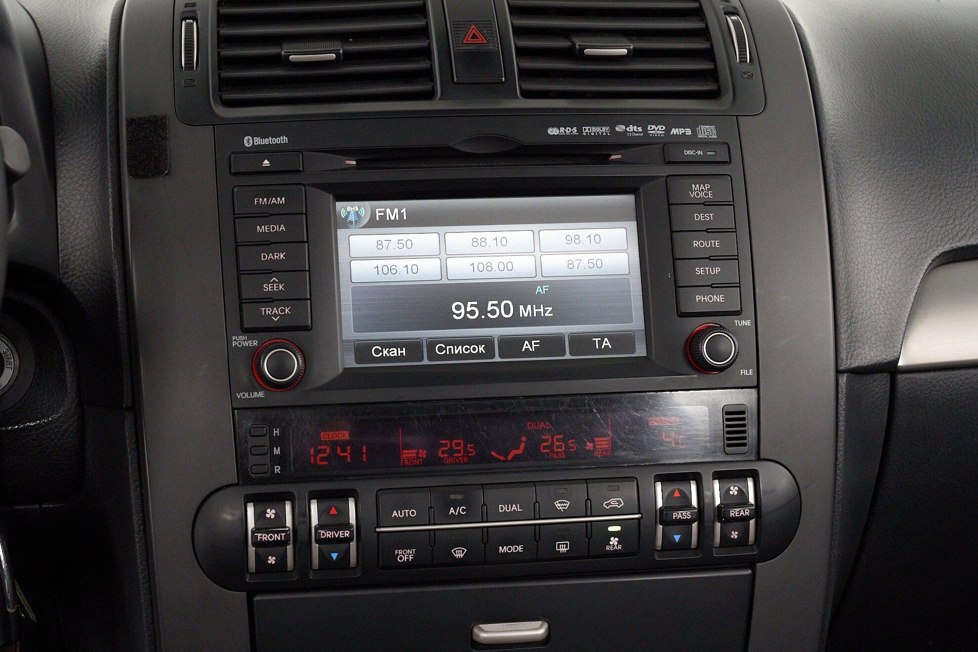 Kia Mohave 2009, черный