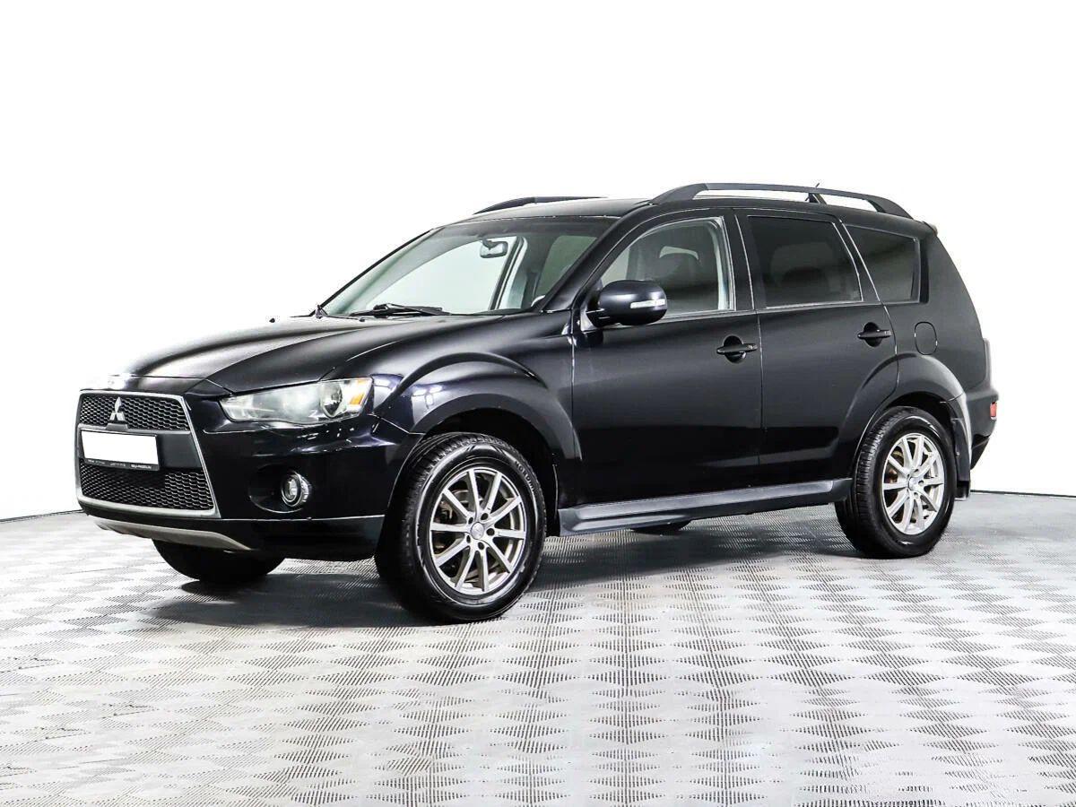 Mitsubishi Outlander 2011, черный