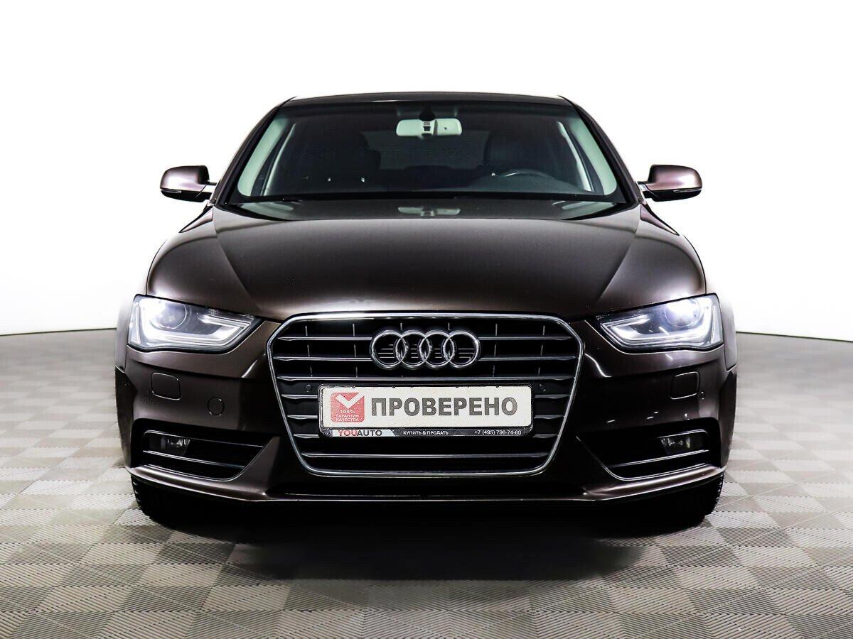 Audi A4 2015, коричневый