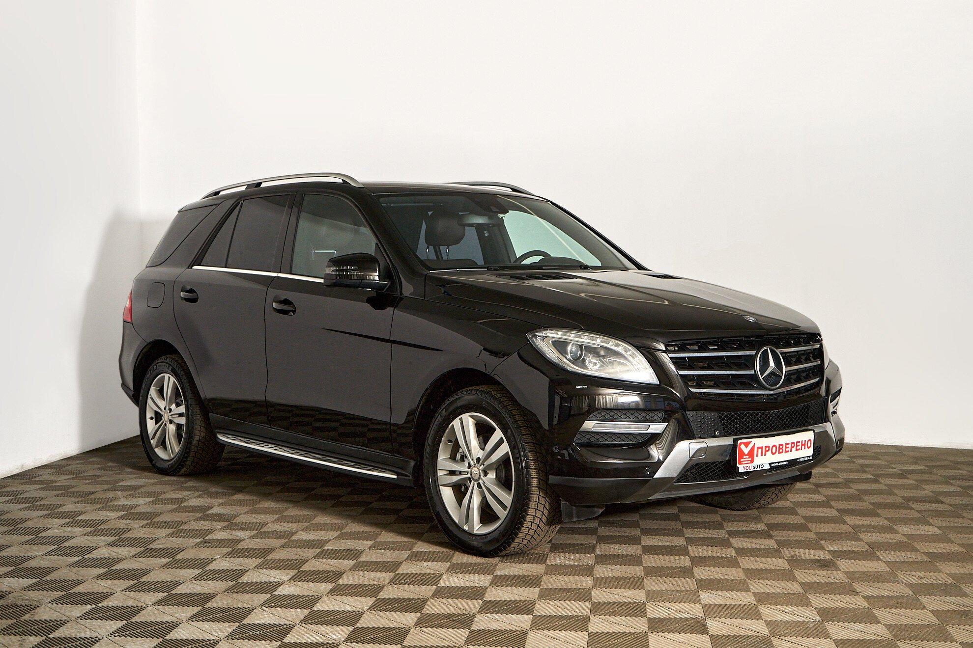Mercedes-Benz M-Класс 2014, черный