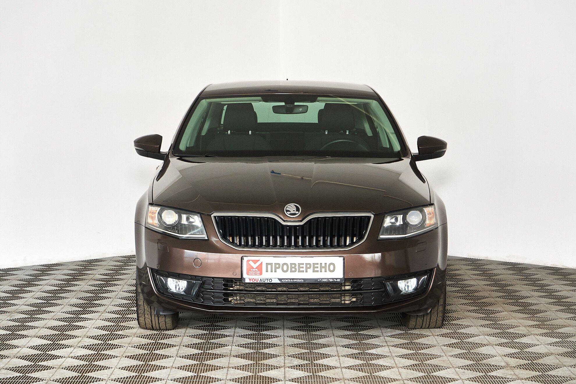 Skoda Octavia 2016, коричневый