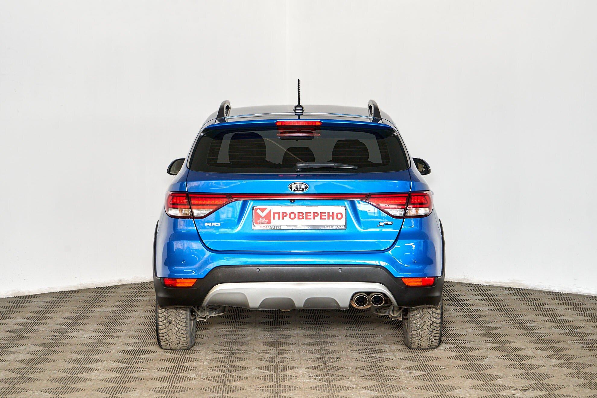 Kia Rio X-Line 2019, синий