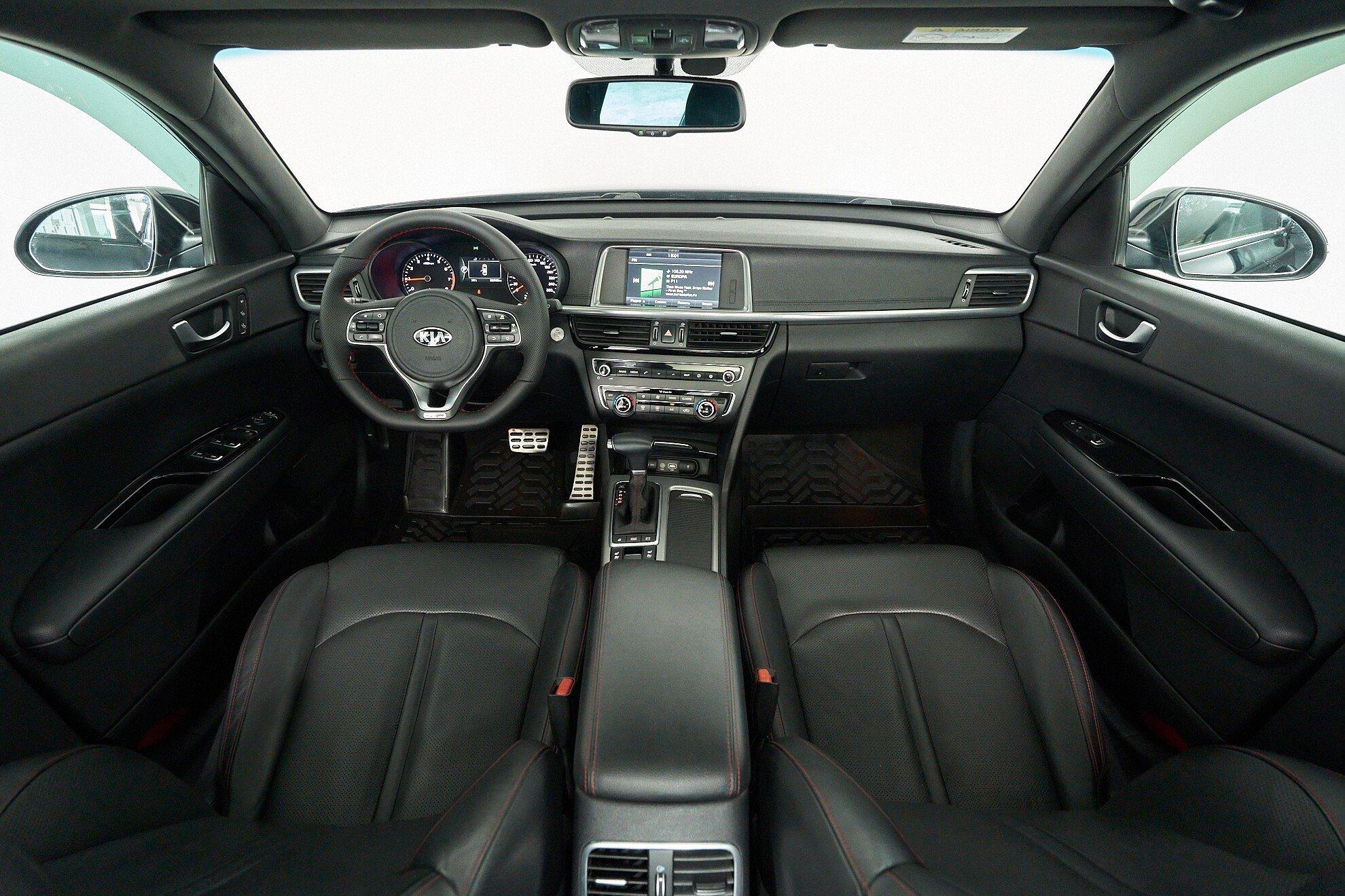 Kia Optima 2016, синий