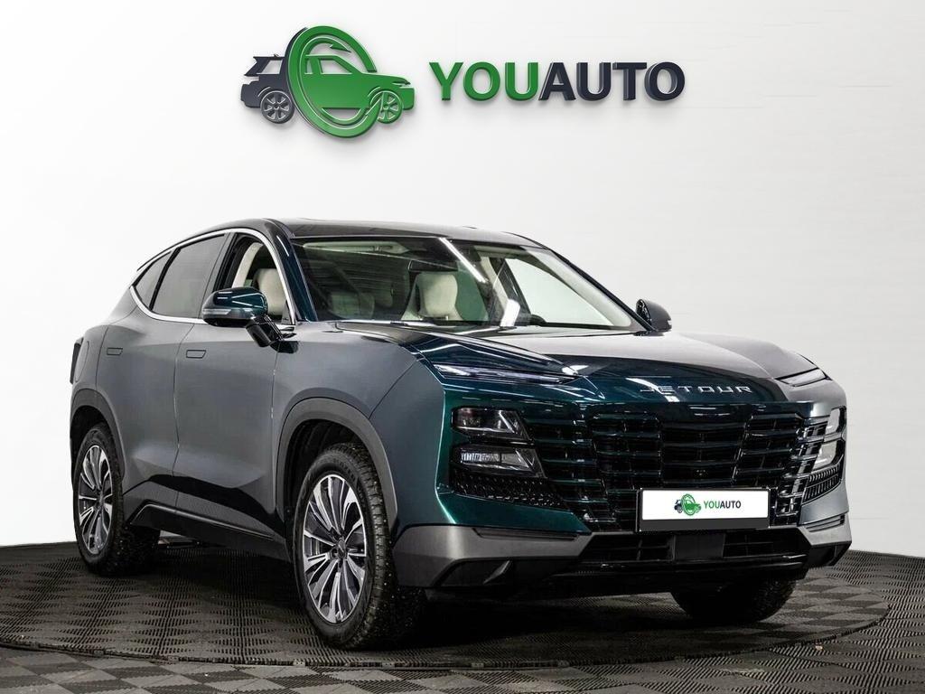 Jetour Dashing 2023, зеленый