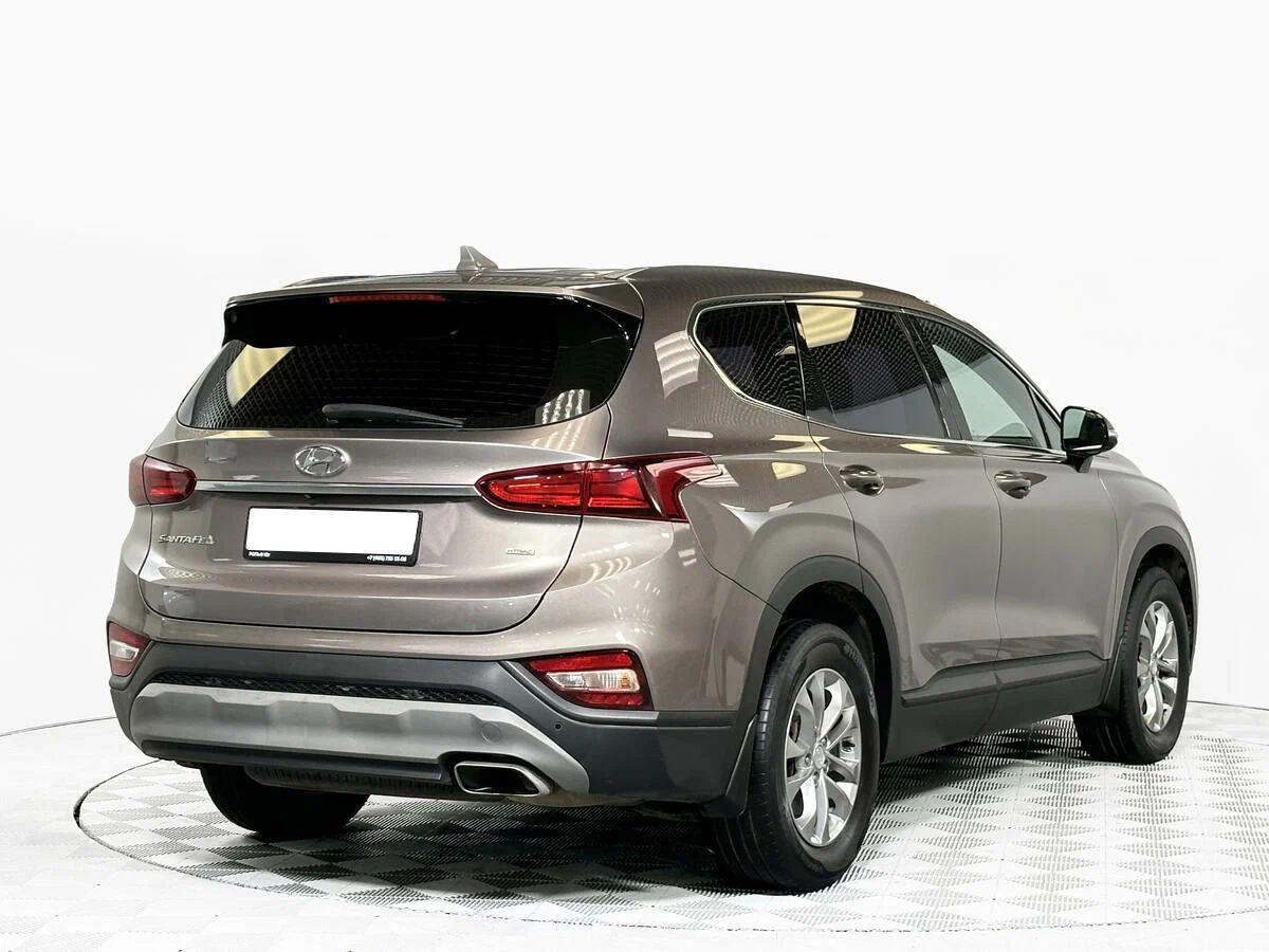 Hyundai Santa Fe 2020, бежевый
