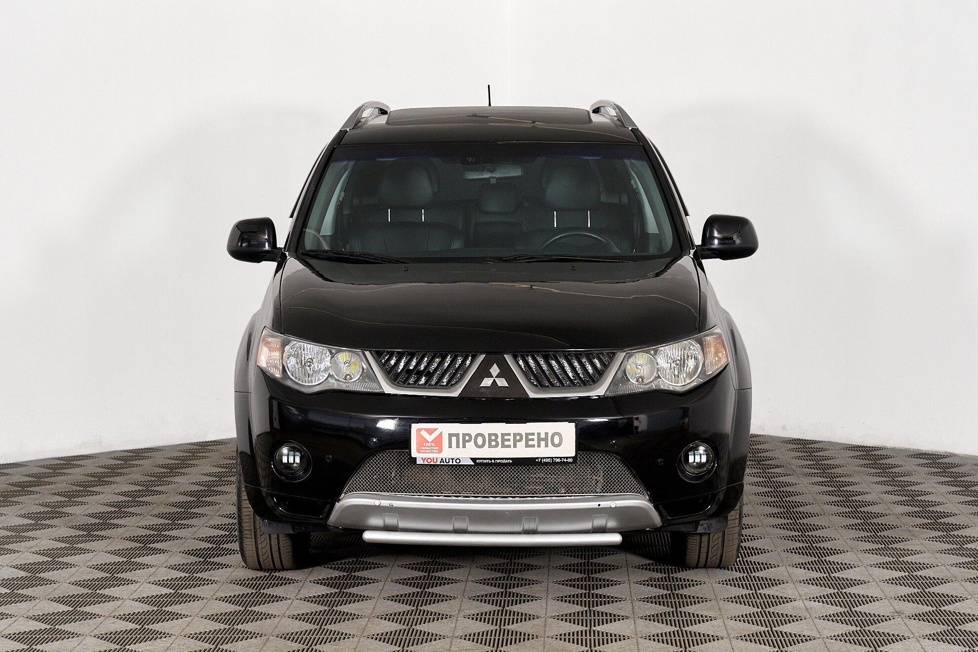 Mitsubishi Outlander 2008, черный