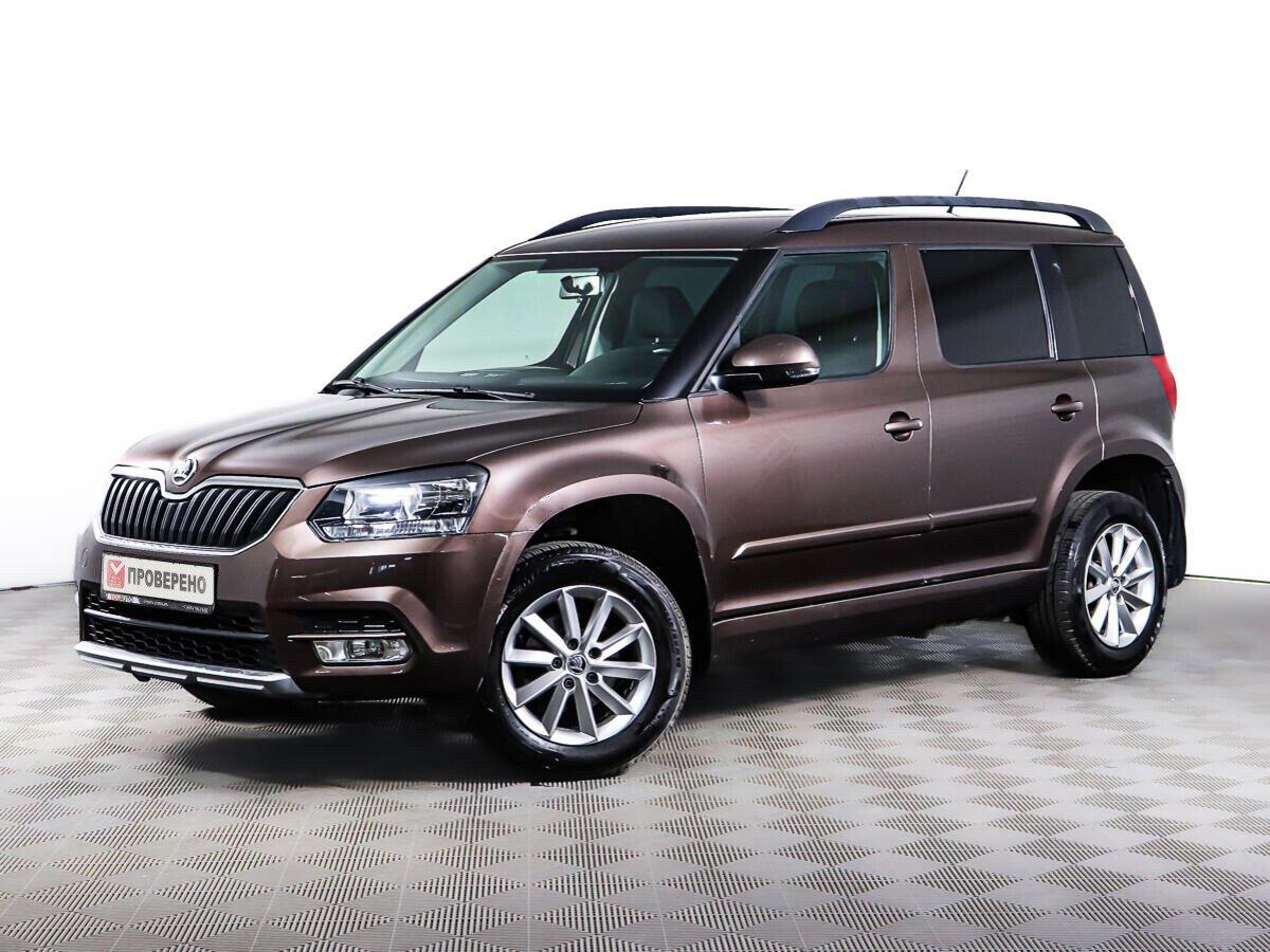 Skoda Yeti 2015, коричневый