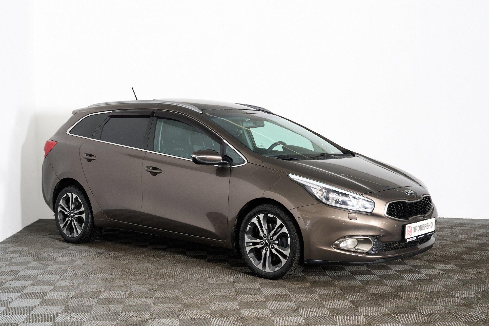 Kia Ceed 2014, коричневый