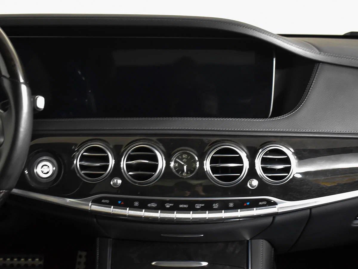 Mercedes-Benz S-Класс 2018, белый