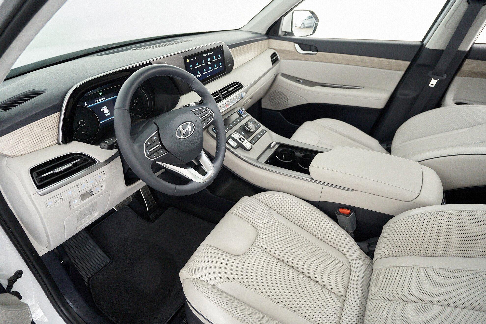 Hyundai Palisade 2021, белый