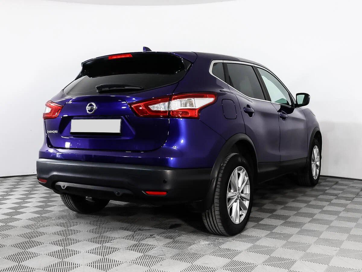 Nissan Qashqai 2015, синий