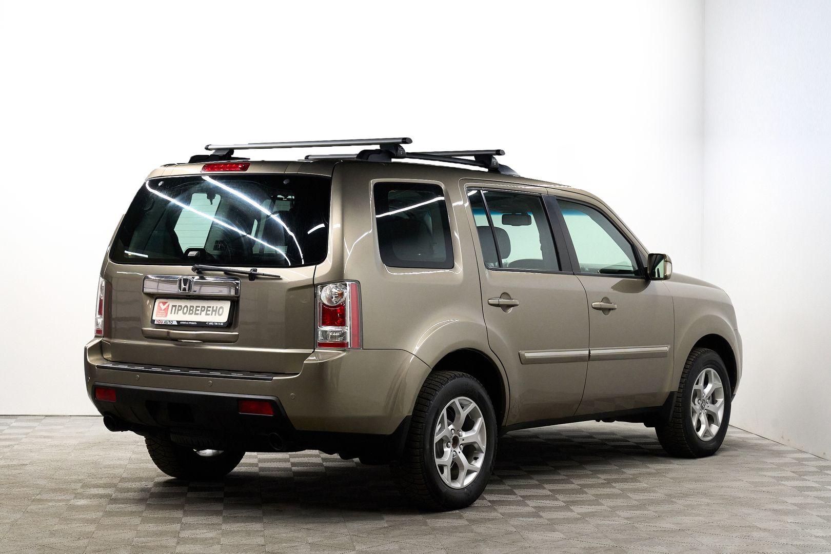 Honda Pilot 2010, золотой