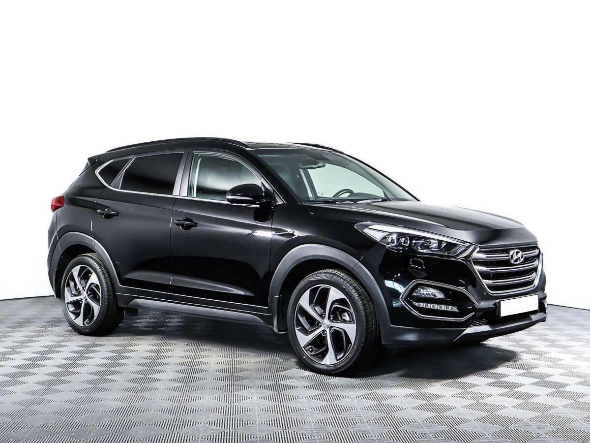 Hyundai Tucson 2018, черный