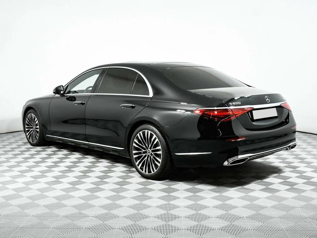 Mercedes-Benz S-Класс 2020, черный