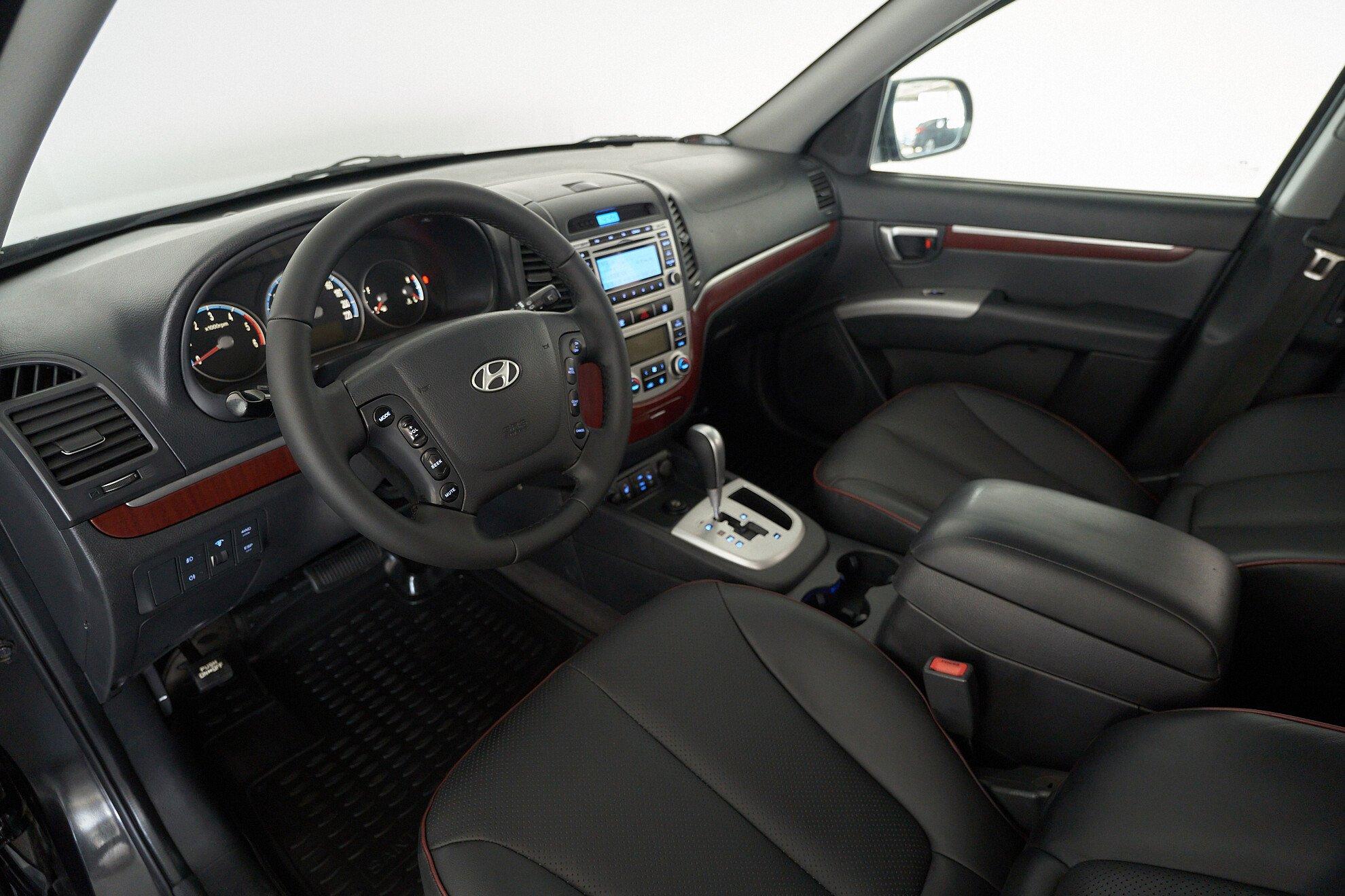 Hyundai Santa Fe 2009, черный