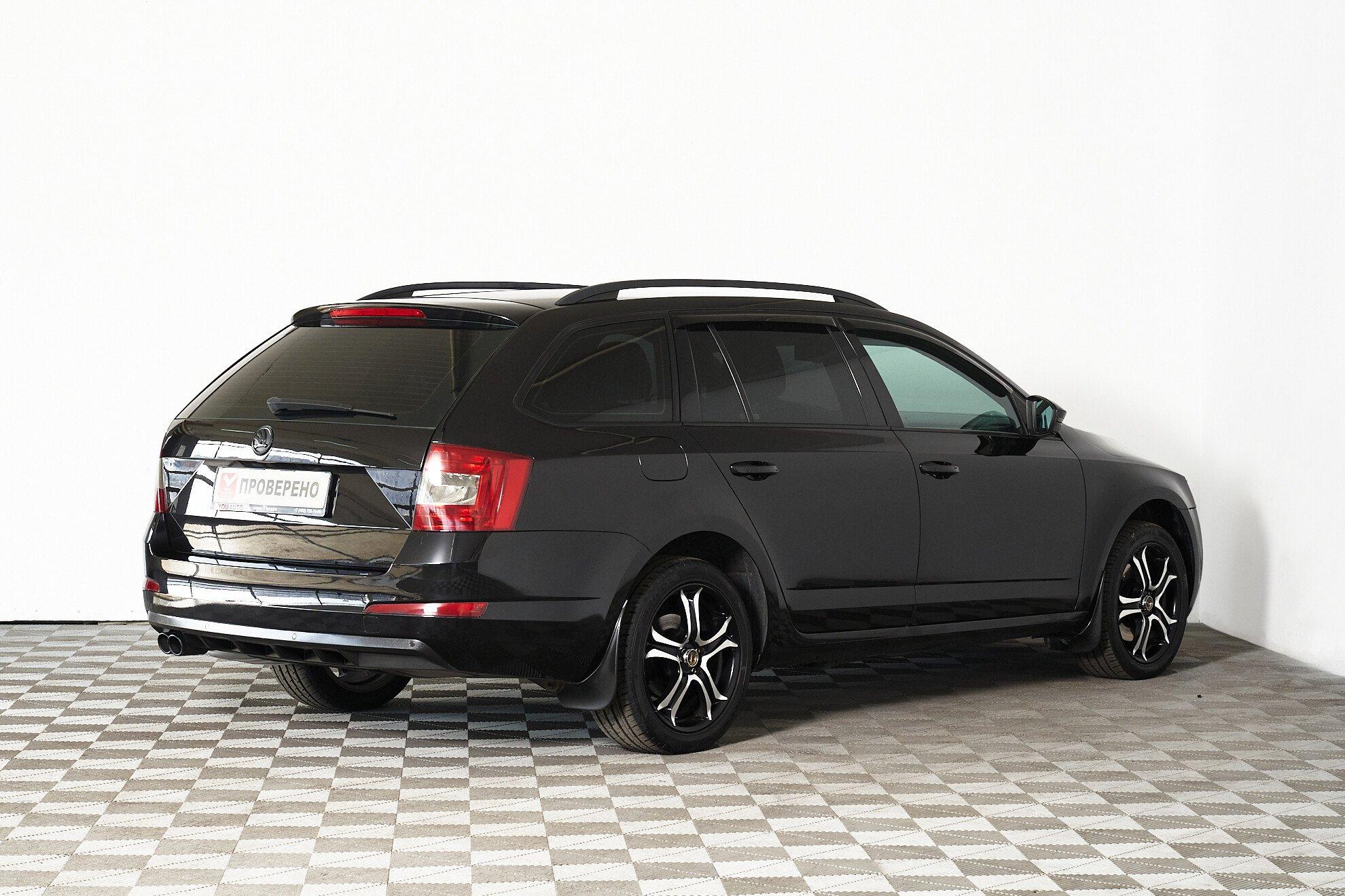 Skoda Octavia 2014, черный