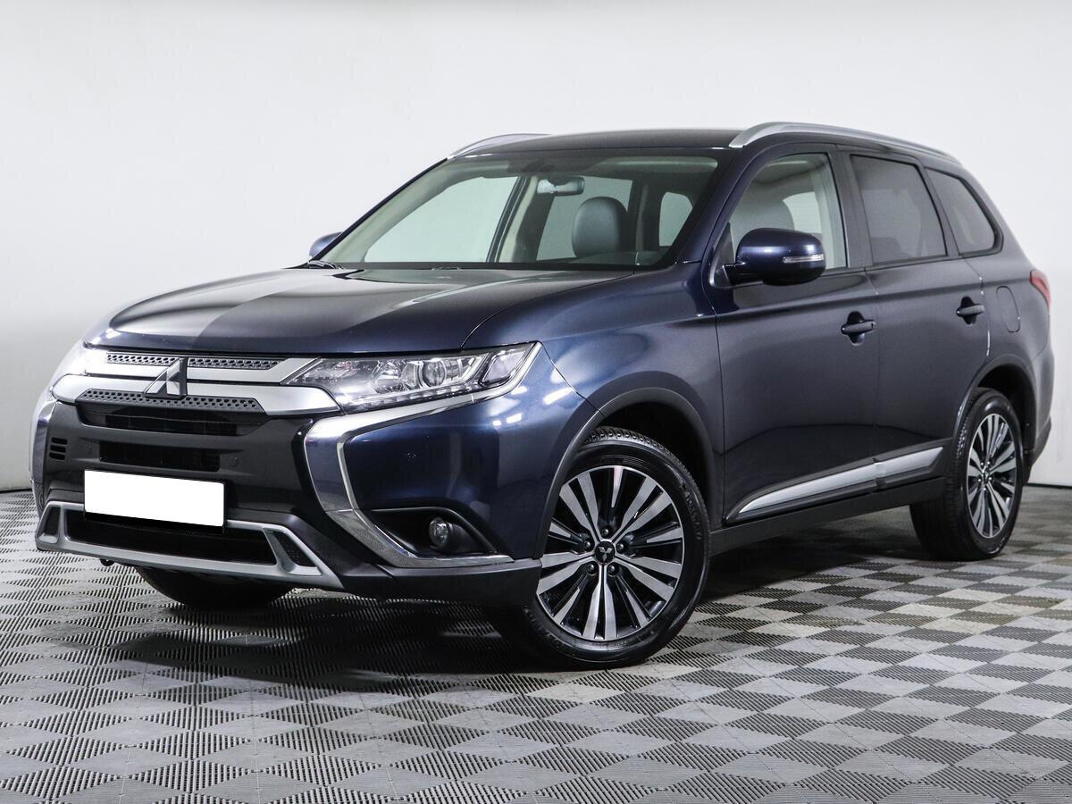 Mitsubishi Outlander 2022, синий