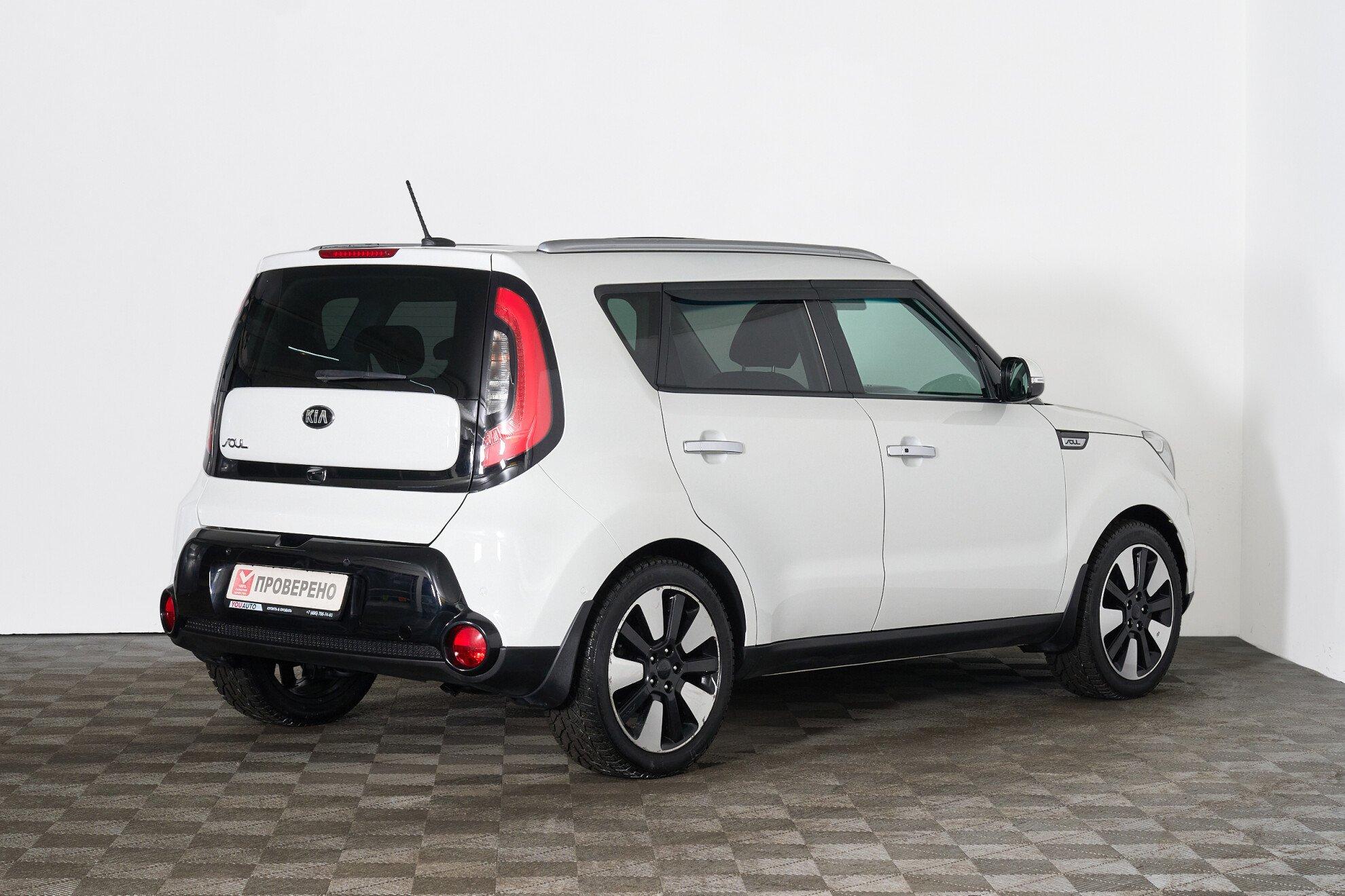 Kia Soul 2016, белый