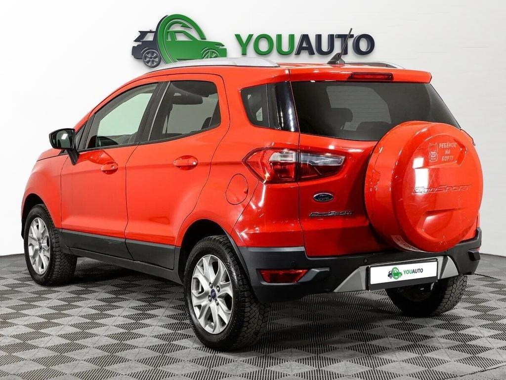 Ford EcoSport 2018, красный