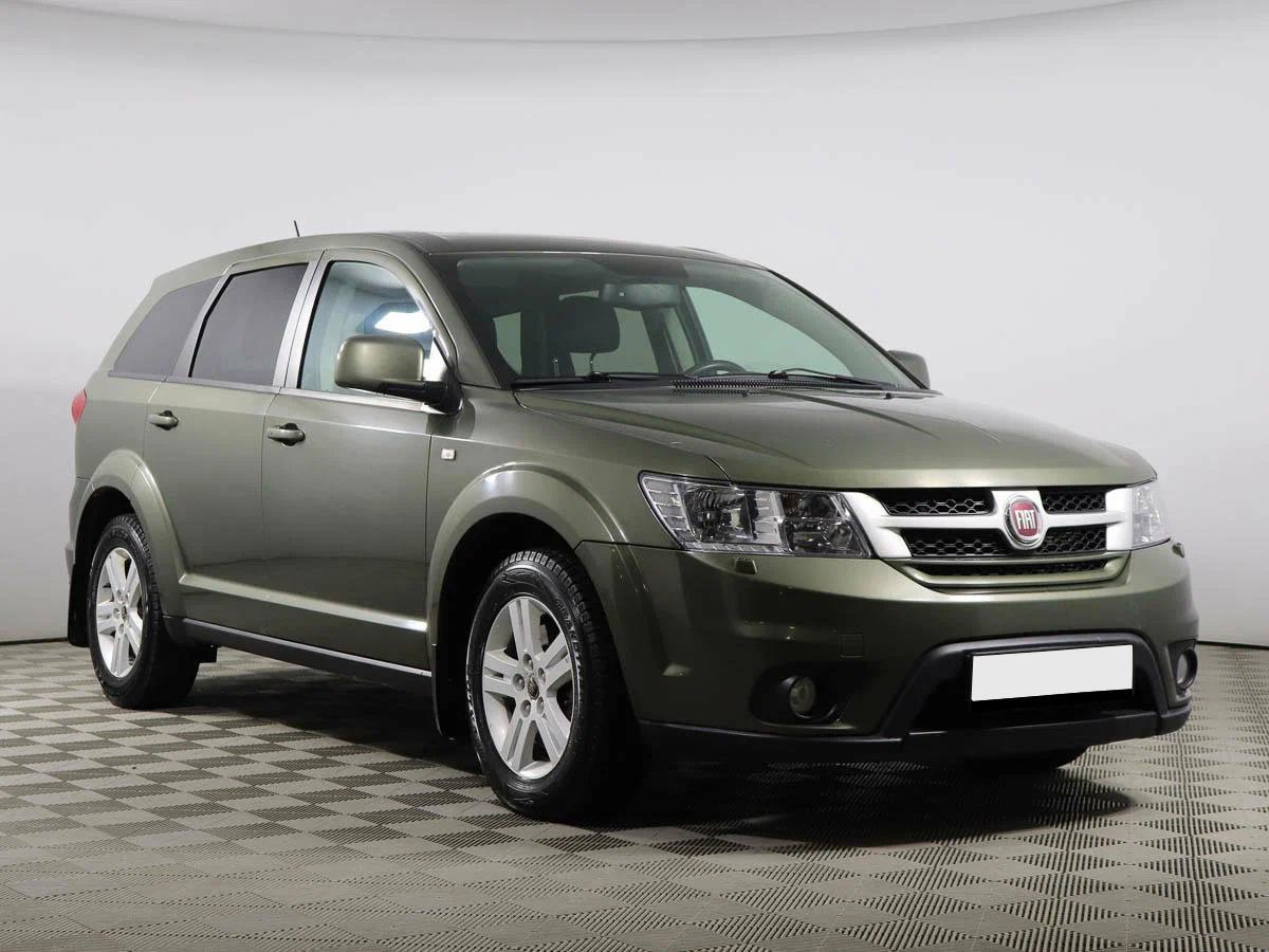 Fiat Freemont 2014, зеленый